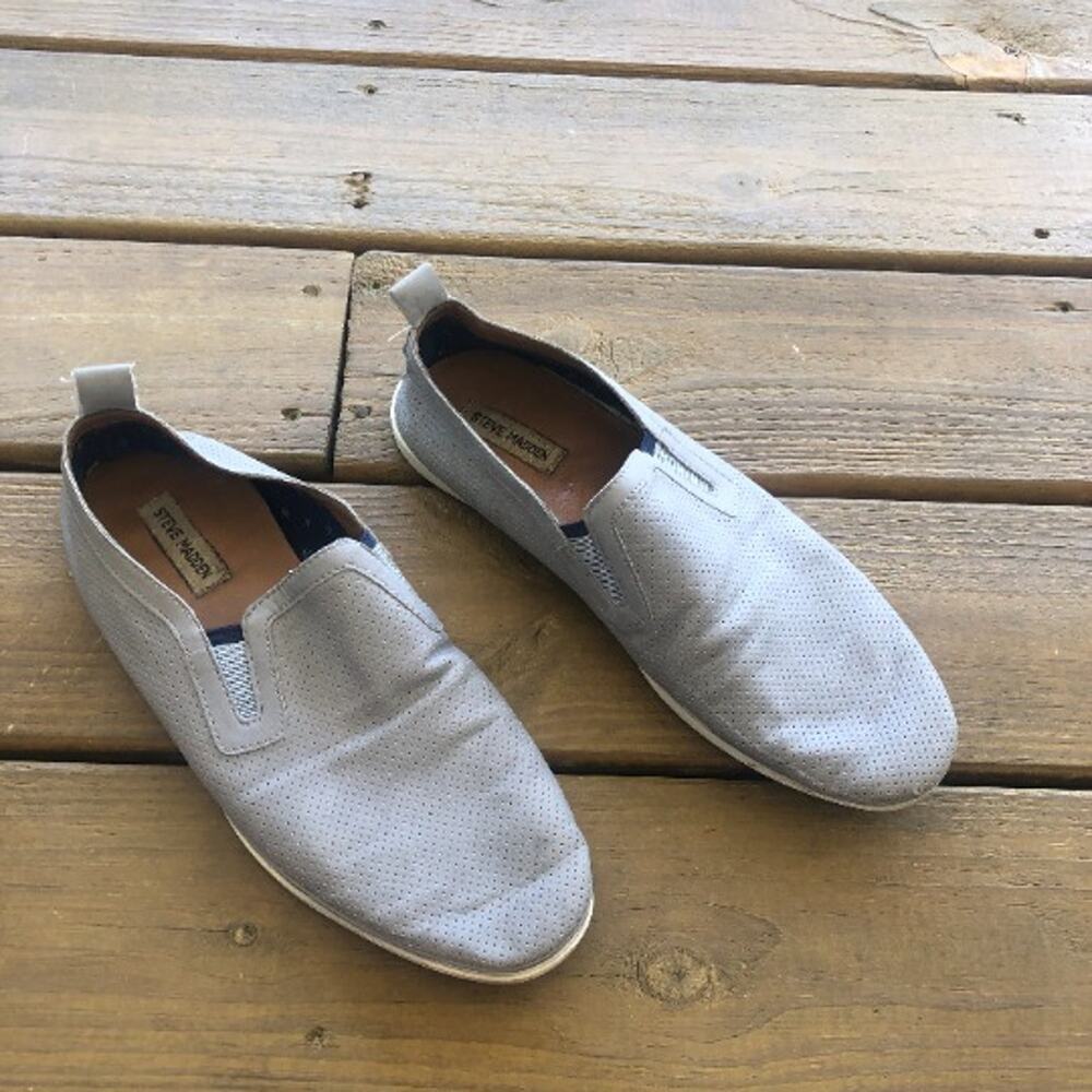 Men's Steve Madden Grey Paavo Slip-On shoe